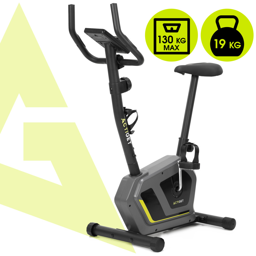 Велотренажер магнитный Actibike Pro Actiget ACT0175 серый/черный, до 100 кг
