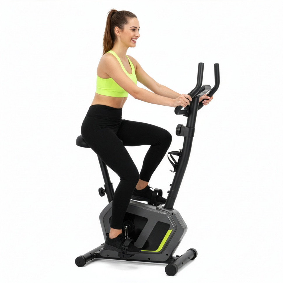 Велотренажер магнитный Actibike Pro Actiget ACT0175 серый/черный, до 100 кг