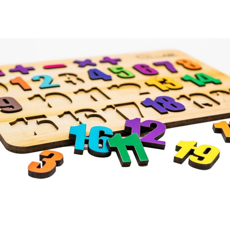 Дерев'яний пазл-вкладиш 