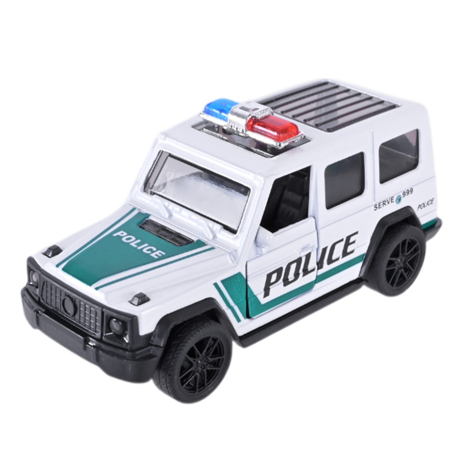 Машинка інерційна Police АВТОПРОМ AP4388-2 масштаб 1:43           