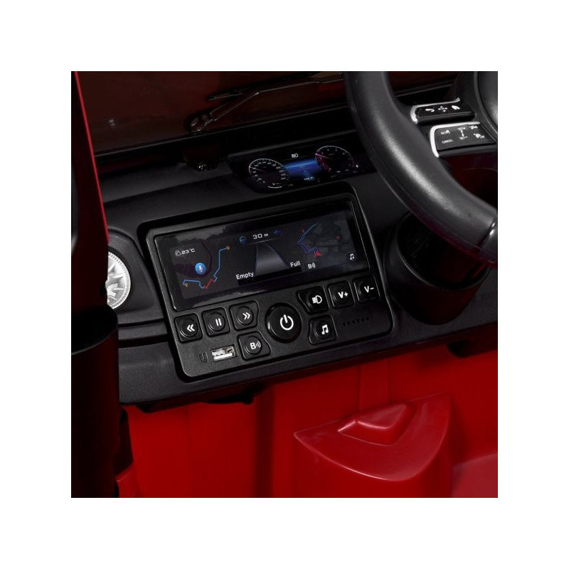 Дитячий електромобіль Джип Bambi JJ2288EBLR-3(24V) до 50 кг, червоний