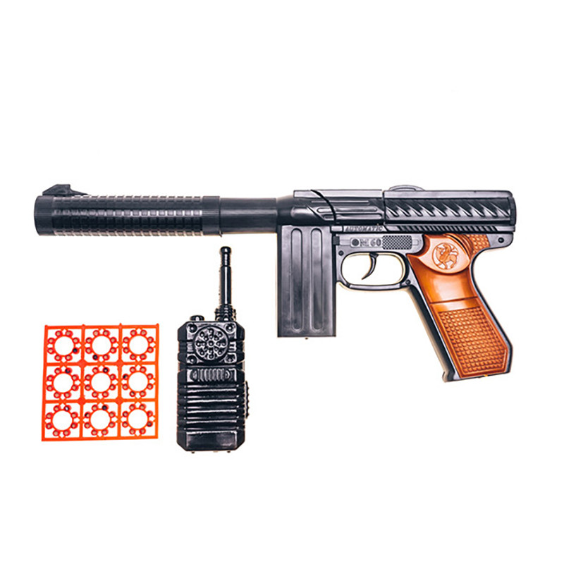 Игрушечный автомат с пистонами 