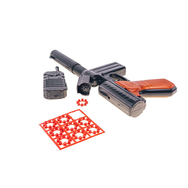 Игрушечный автомат с пистонами 