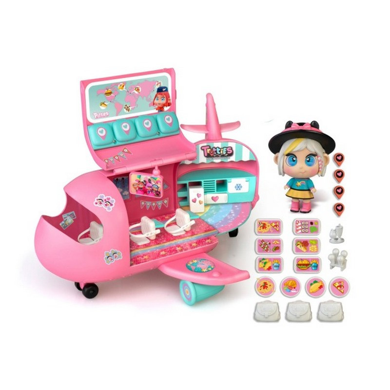 Игровой набор с куклой мини «Самолет Кьяры» Trotties TFT12000