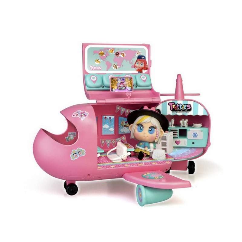 Игровой набор с куклой мини «Самолет Кьяры» Trotties TFT12000