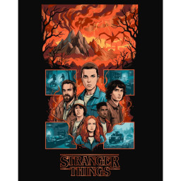 Картина по номерам "Stranger Things: Перед бурей" Art Craft 16143-AC 40х50 см (Картина по номерам "Stranger Things: Перед бурей" Art Craft 16143-AC 40х50 см)