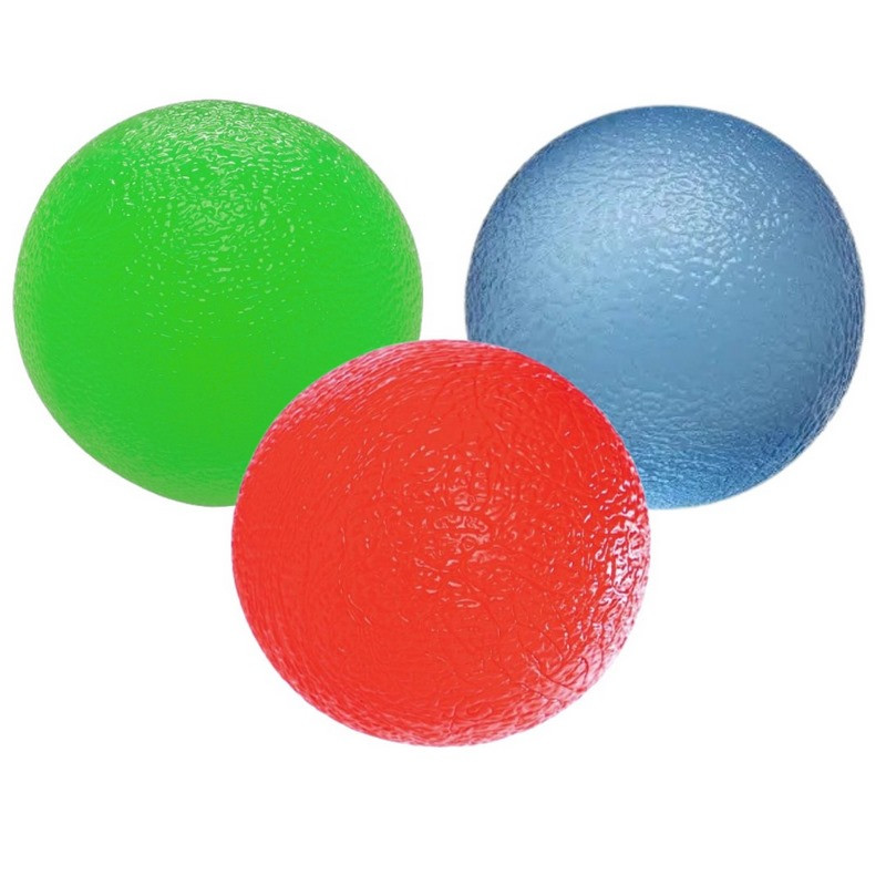 Набор силиконовых эспандеров-мяч (тренажер для кисти) PP-4339 Grip Ball Set PowerPlay PP_4339 набор 3 шт