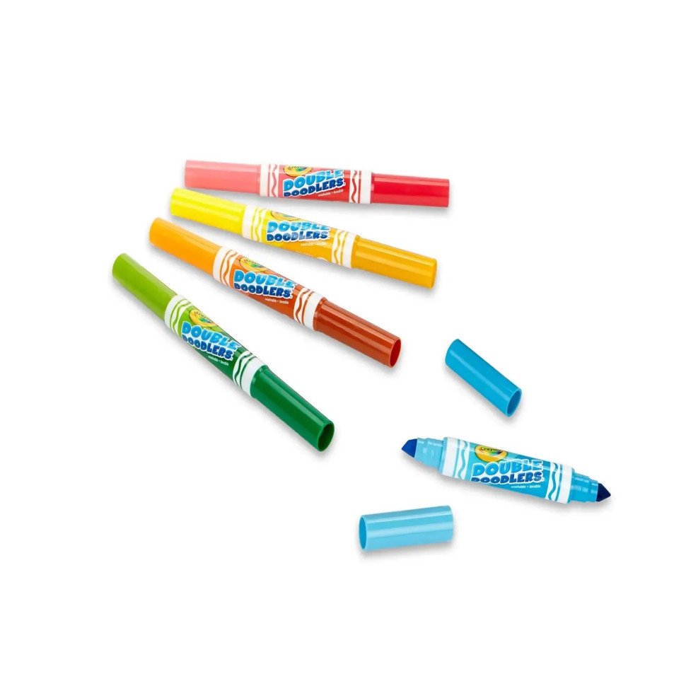 Набор двусторонних фломастеров Crayola 256347.012, 10 шт, washable