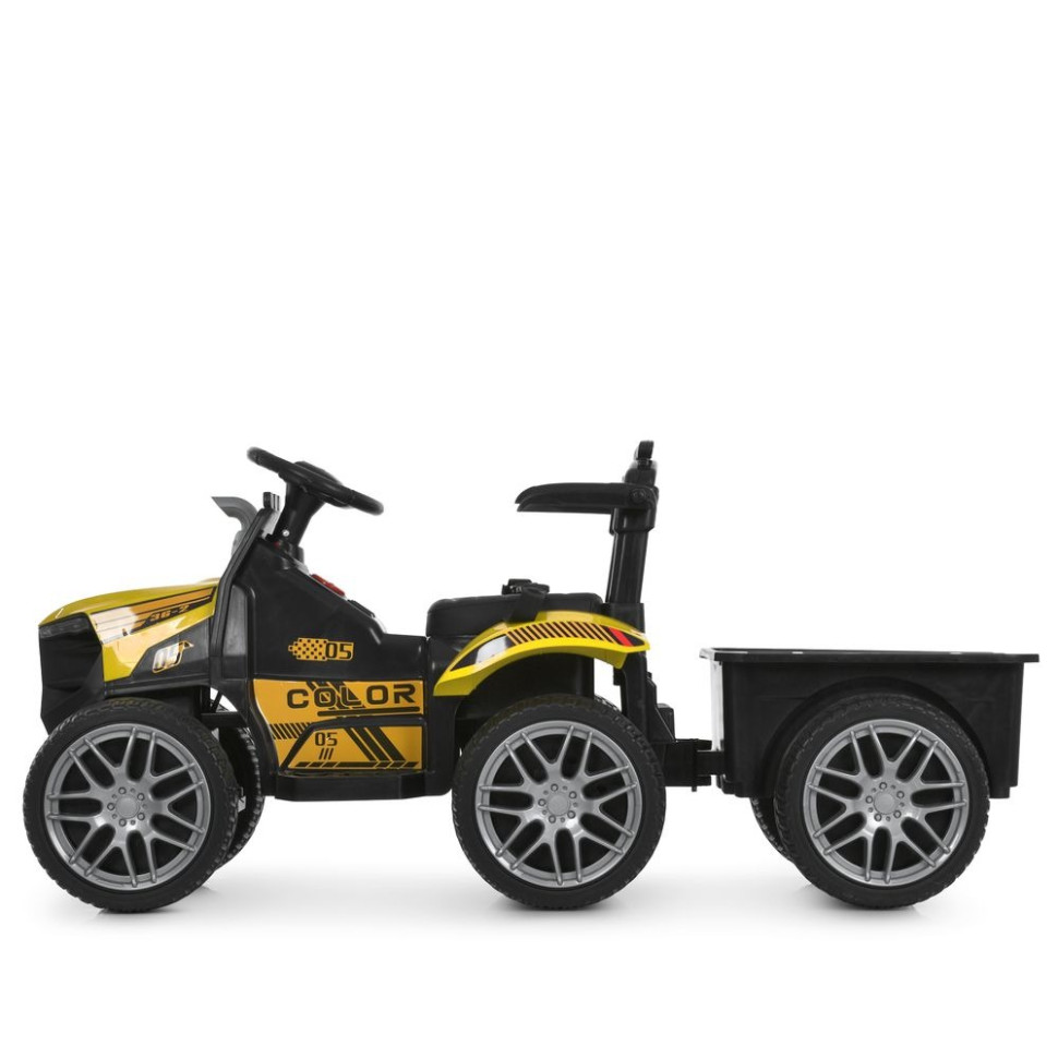 Дитячий електромобіль Трактор Bambi Racer M 6219EBLR-6 до 30 кг