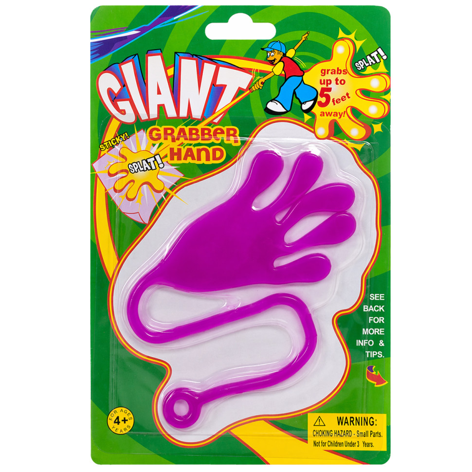 Детская игрушка-липучка в виде руки Bambi 1102-1578(Crimson-1) тянется