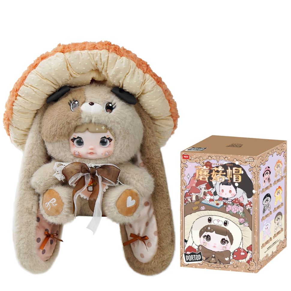 Колекційна м'яка іграшка ГРИБОЧКИ 400% Pop Top Hi TOY HC017 серії 