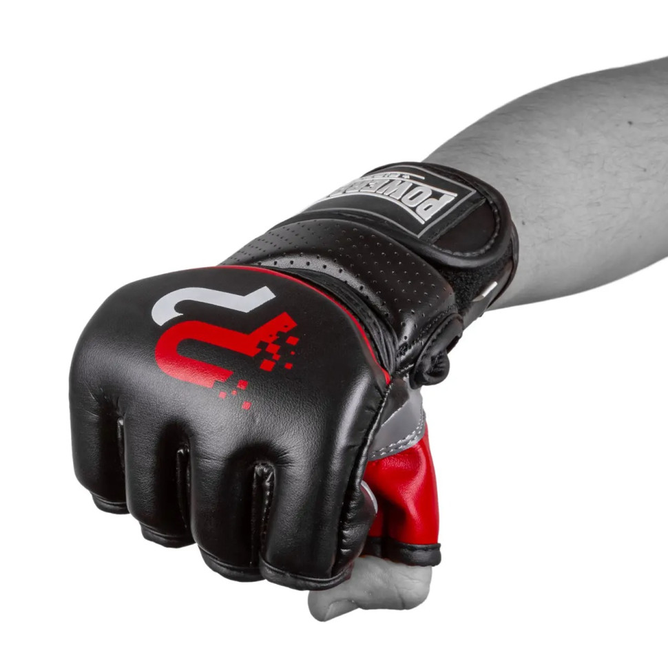 Перчатки для MMA PowerPlay PP_3093_M_Black, Черные M
