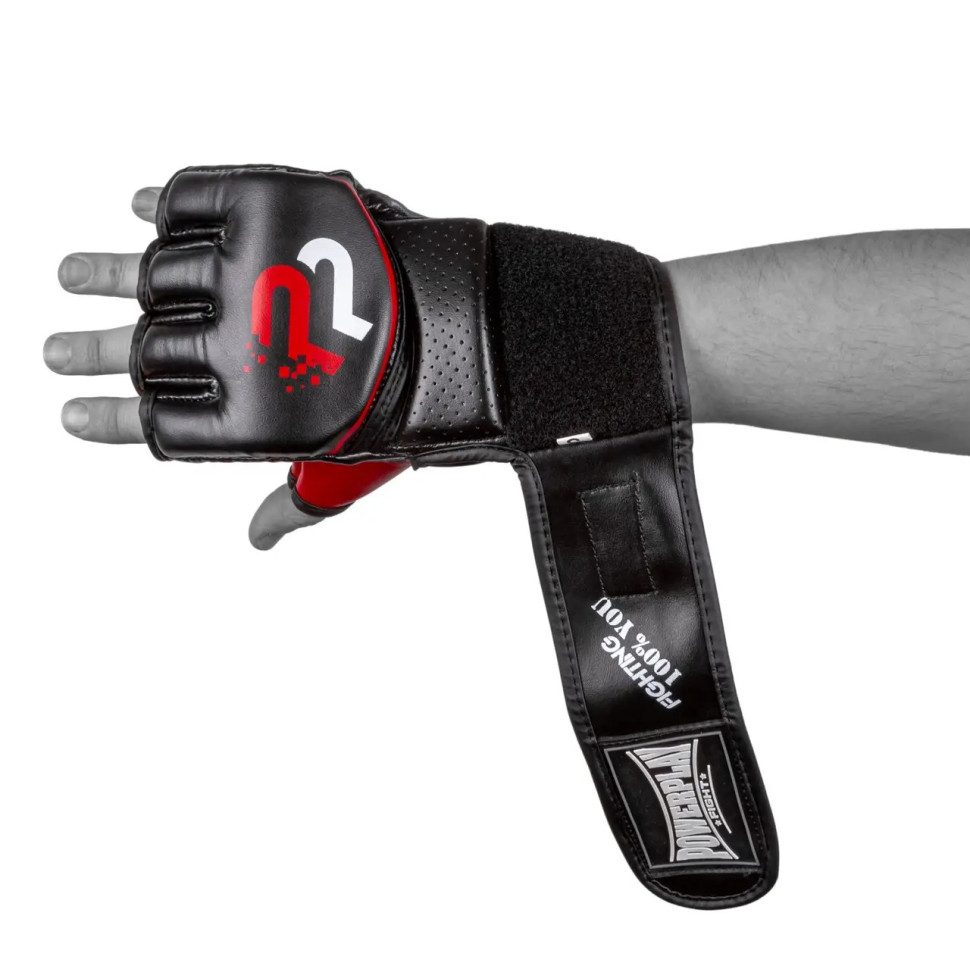 Перчатки для MMA PowerPlay PP_3093_M_Black, Черные M