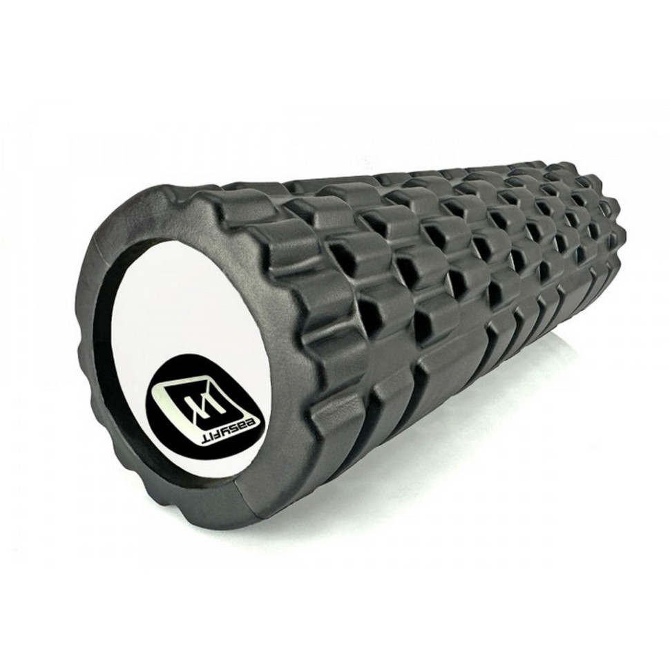 Массажный роллер Grid Roller Mini EasyFit EF-2017-BK 30 см, черный