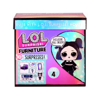 Игровой набор с куклой L.O.L. SURPRISE! серии "Furniture" - СПАЛЬНЯ ЛЕДИ-СУМЕРКИ 572640