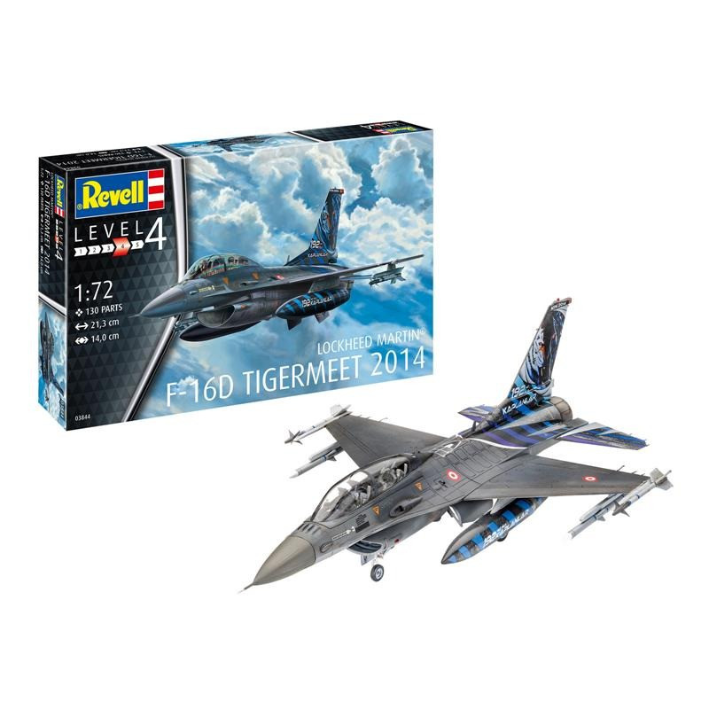 Збірна модель-копія Літак F-16D Tigermeet 2014 Revell RVL-03844 рівень 4 масштаб 1:72