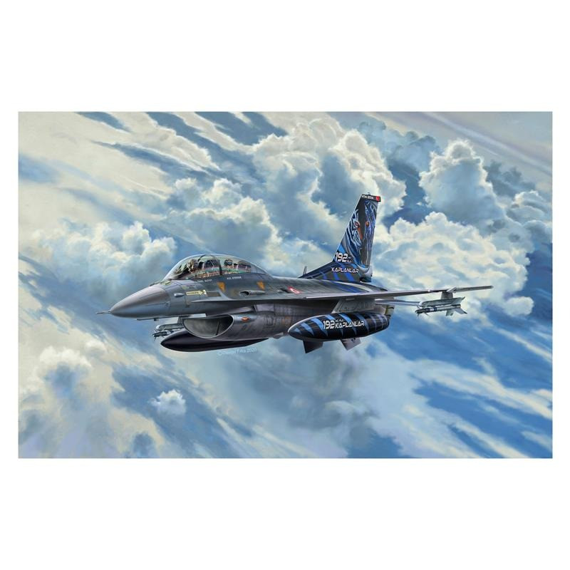Збірна модель-копія Літак F-16D Tigermeet 2014 Revell RVL-03844 рівень 4 масштаб 1:72