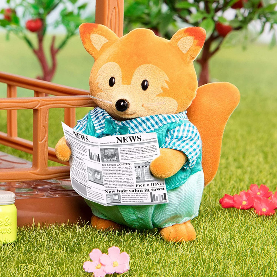 Набір фігурок Li'l Woodzeez Сім'я Лисичок 6483