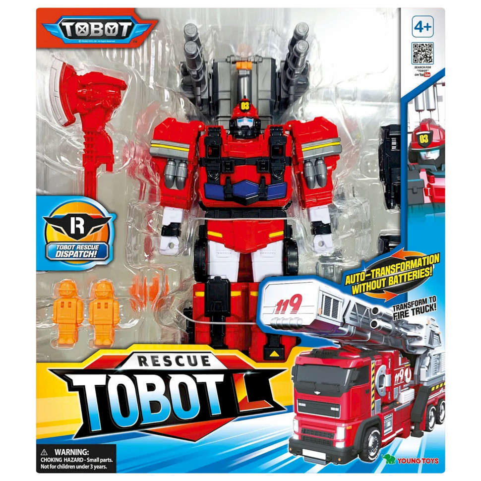 Детская игрушка-трансформер S5 тобот L TOBOT 301153, 17х17х35 см