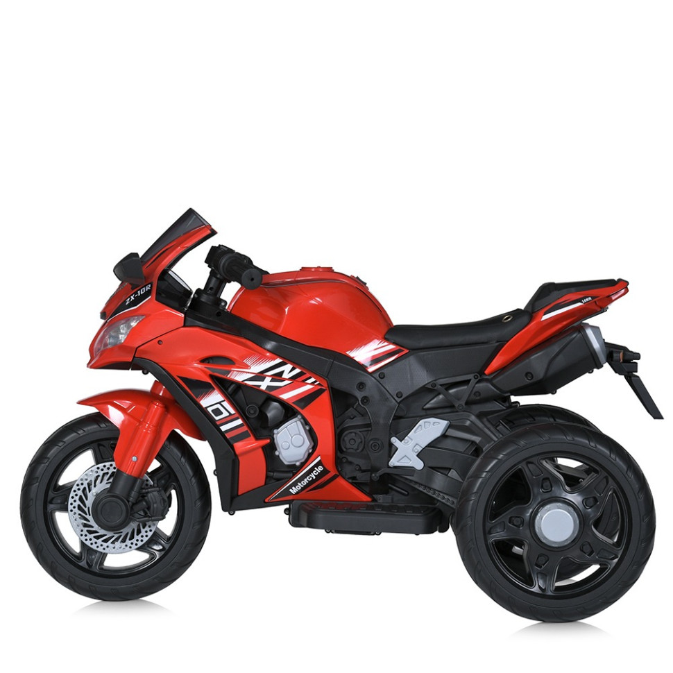 Дитячий мотоцикл Bambi Racer M 5806EL-3, 3 колеса, музика та світло, червоний