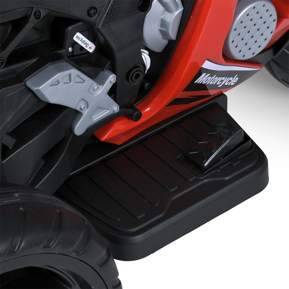 Дитячий мотоцикл Bambi Racer M 5806EL-3, 3 колеса, музика та світло, червоний