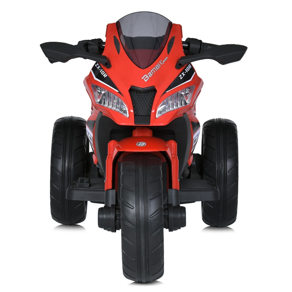 Дитячий мотоцикл Bambi Racer M 5806EL-3, 3 колеса, музика та світло, червоний