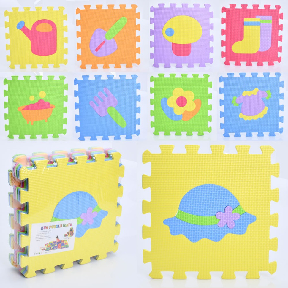 Дитячий килимок Мозаїка