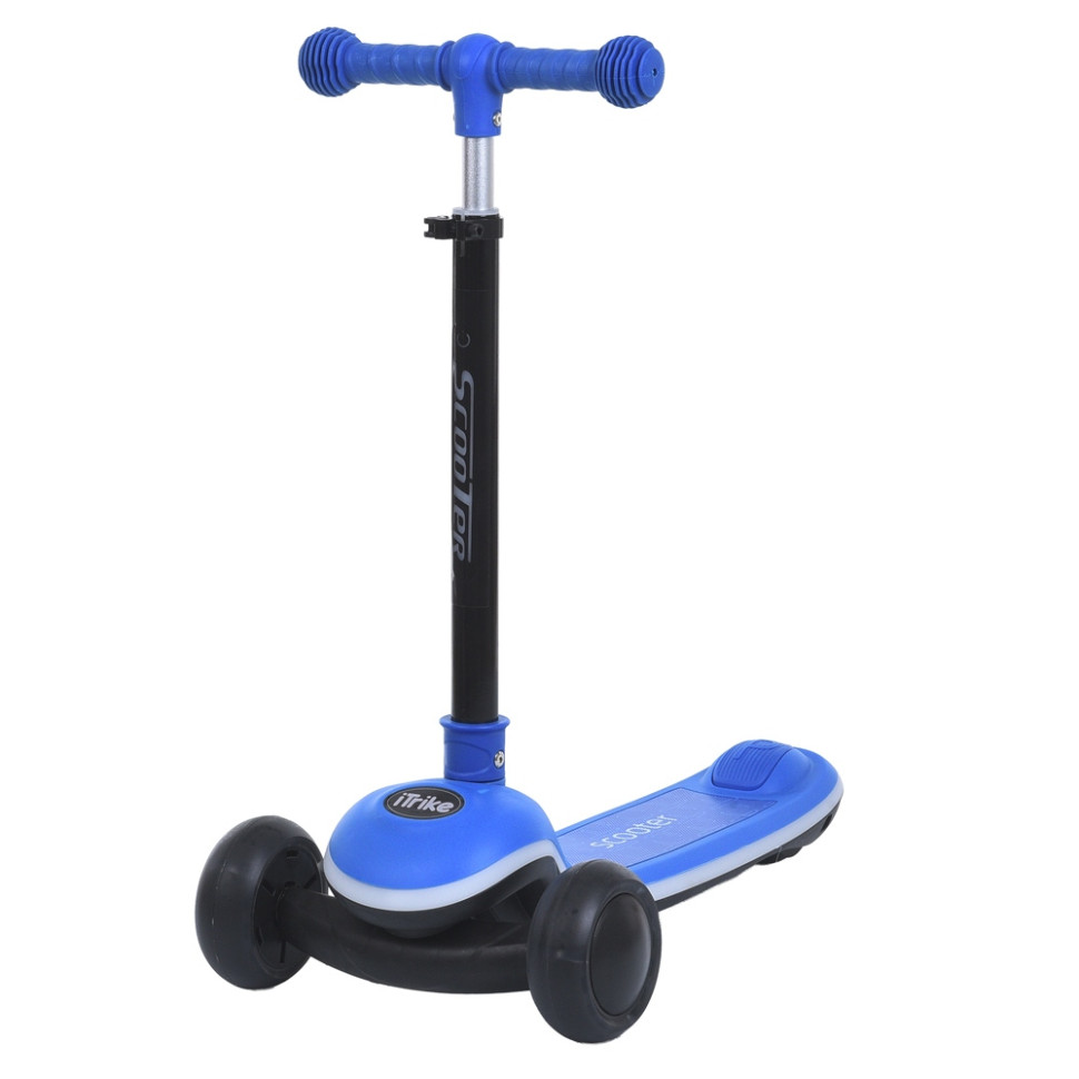 Дитячий самокат 3-х колісний Turbo Trike 8899-blue, до 25 кг