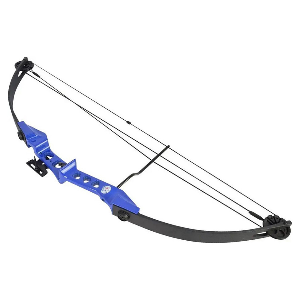 Блочный лук CB30 Sonic Man Kung MK-CB30BL, сила натяжения 13 кг