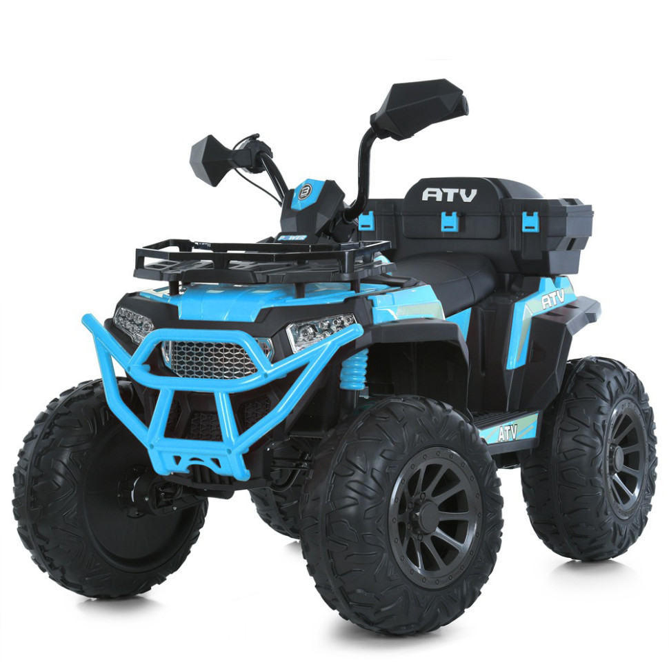 Дитячий електромобіль Квадроцикл Bambi Racer M 6132EBLR-4 до 30 кг