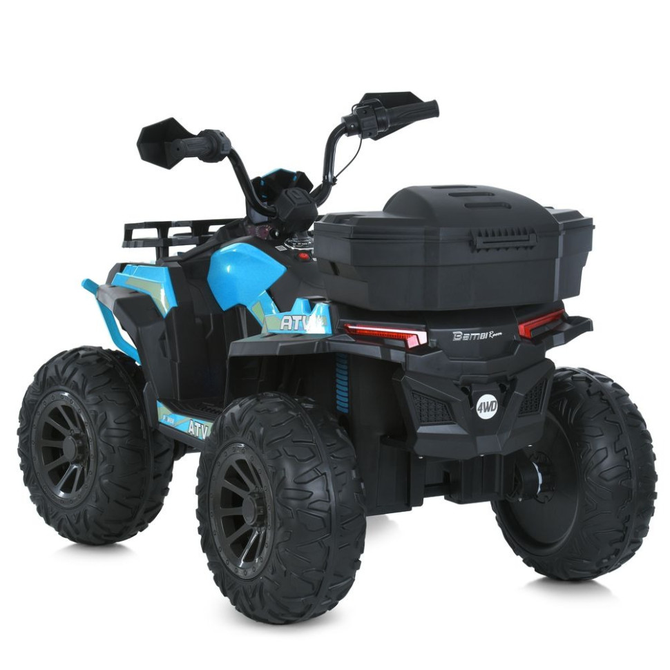 Дитячий електромобіль Квадроцикл Bambi Racer M 6132EBLR-4 до 30 кг