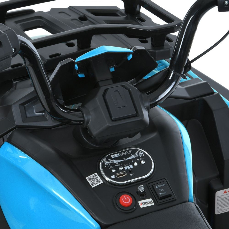 Дитячий електромобіль Квадроцикл Bambi Racer M 6132EBLR-4 до 30 кг