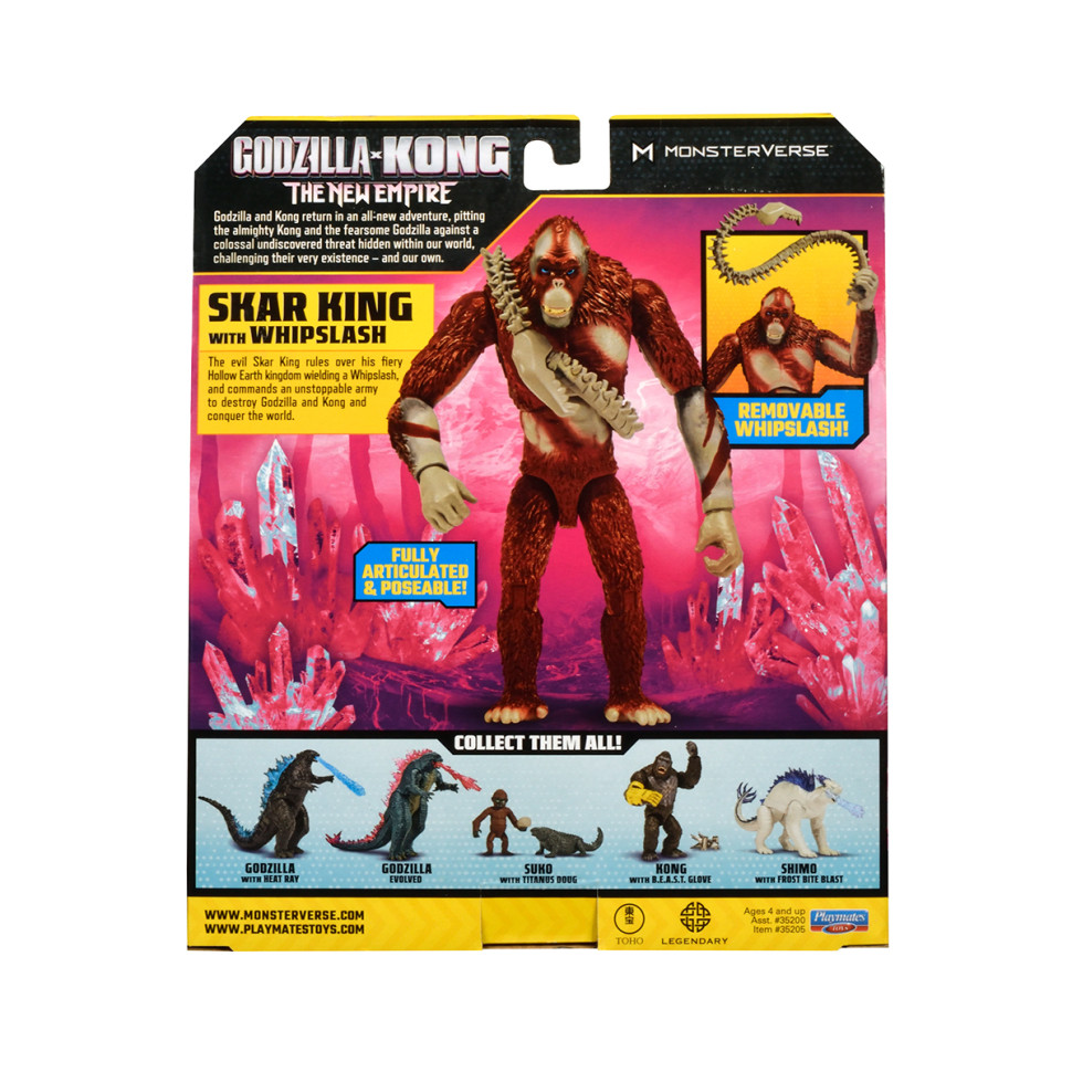 Фігурка Скар Кінг із зброєю Godzilla vs. Kong 35205, 15 см