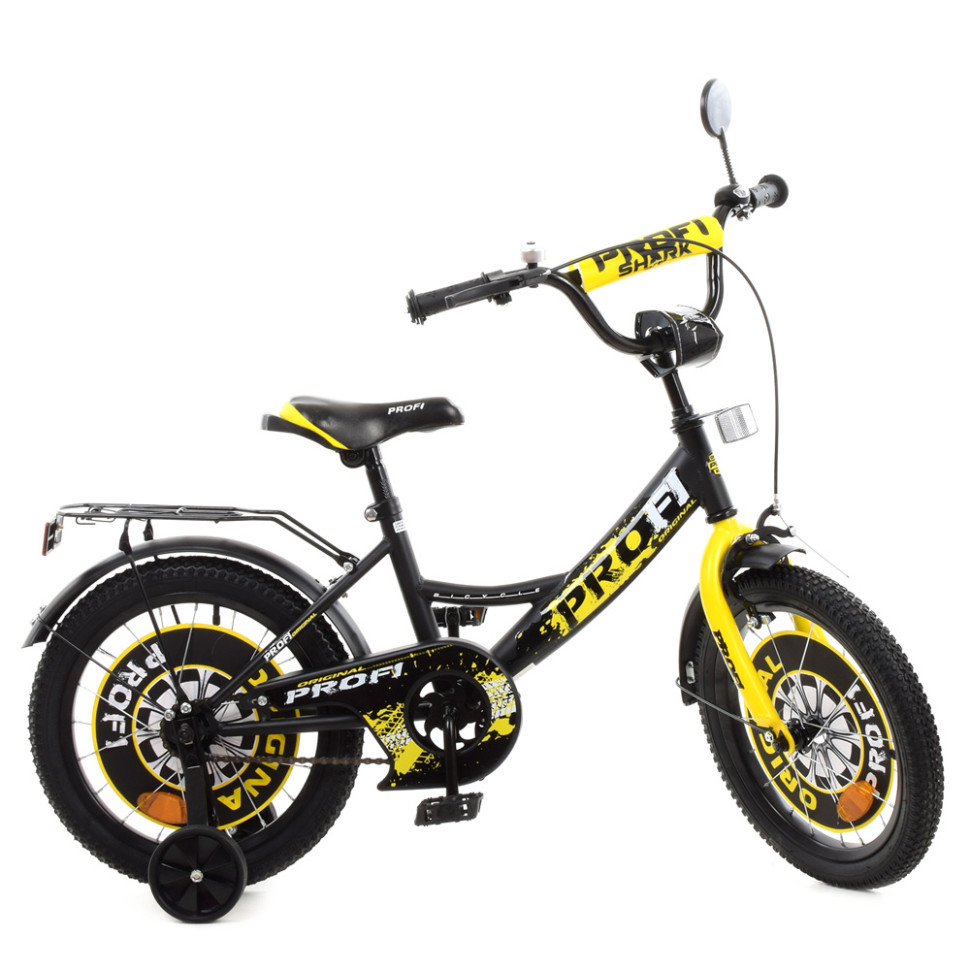 Велосипед дитячий PROF1 Y1843-1 18 дюймів, жовтий по цене 3 819 грн.