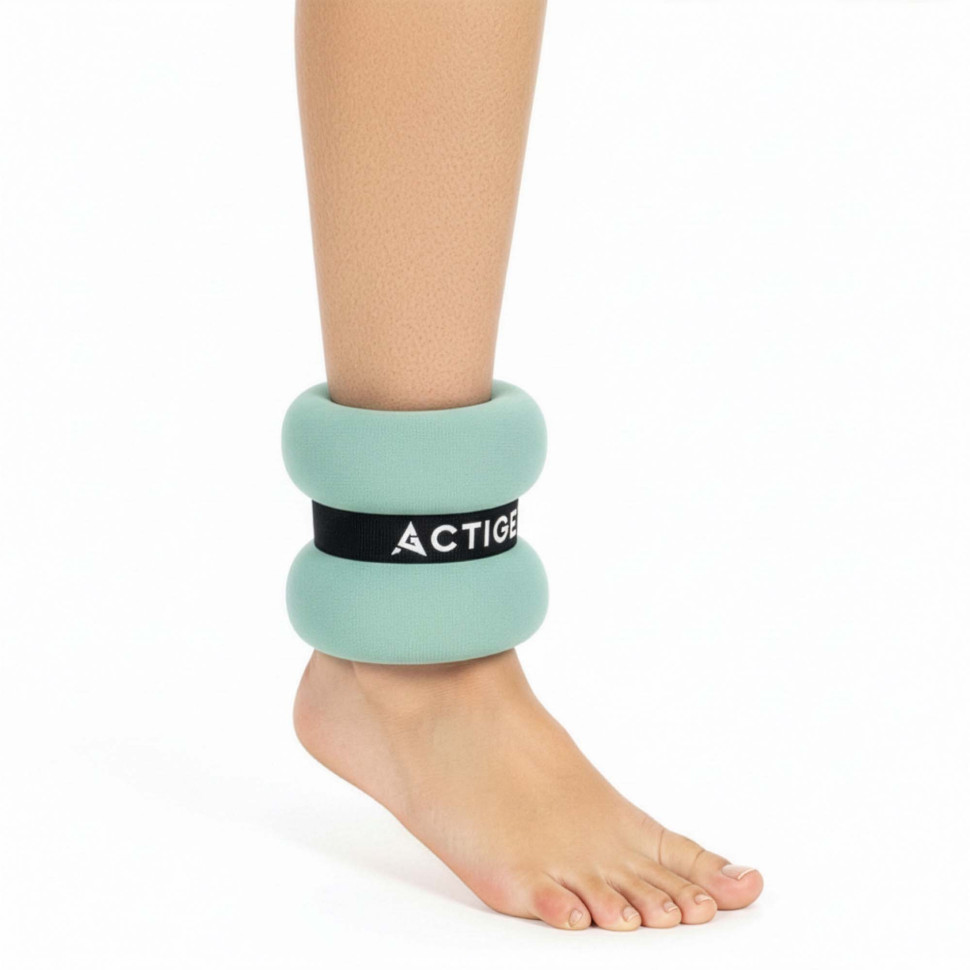 Обтяжувачі-манжети для ніг та рук Actiget ACT0129 Turquoise/Black 2x1,5 кг
