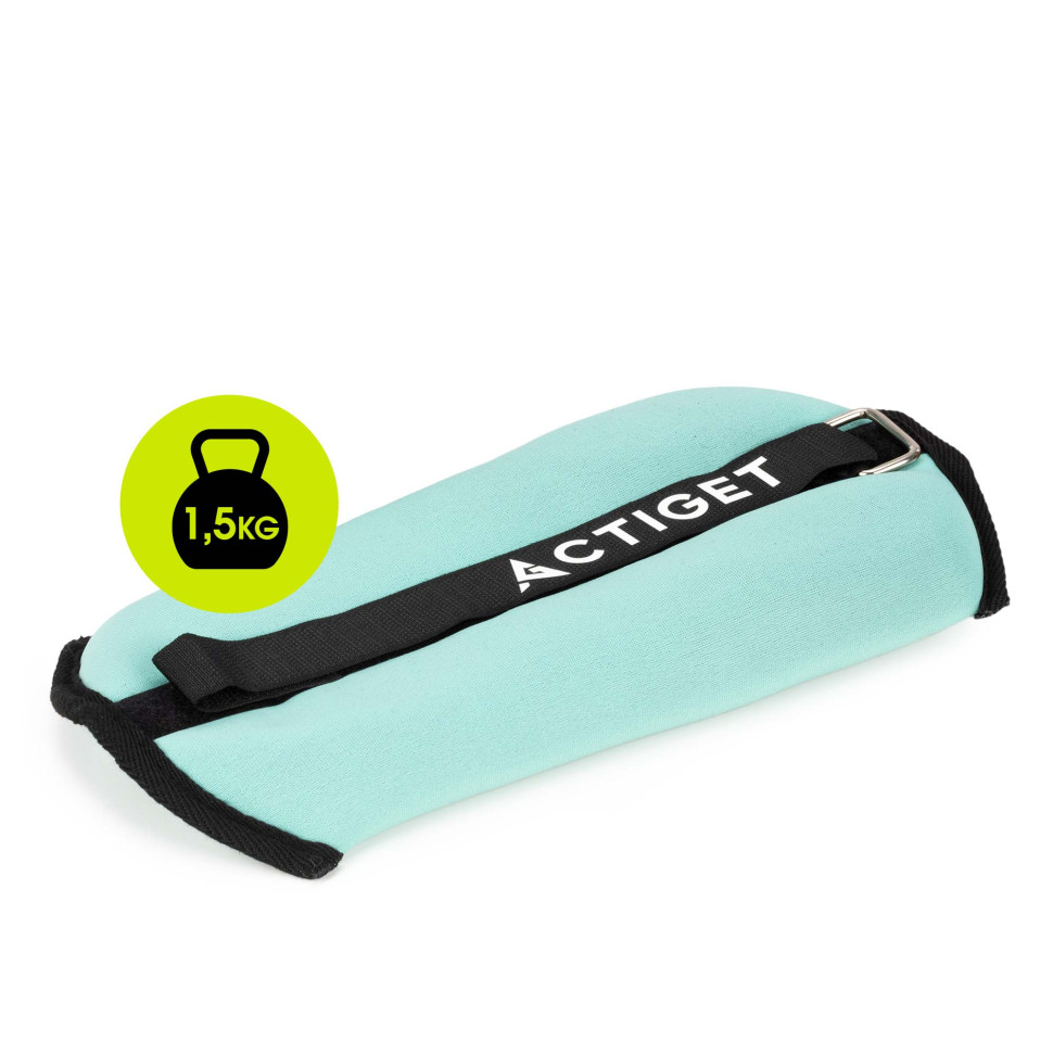 Обтяжувачі-манжети для ніг та рук Actiget ACT0129 Turquoise/Black 2x1,5 кг
