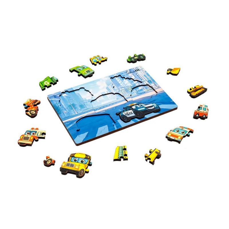 Дерев'яний пазл-вкладиш 