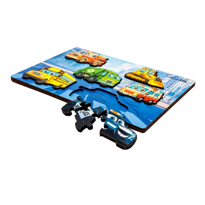 Дерев'яний пазл-вкладиш 