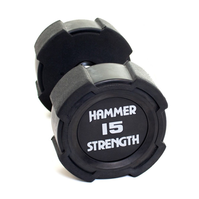 Гантель уретанова 15 кг Hammer Strength FF15TPU, 523104FS
