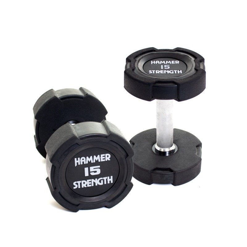 Гантель уретанова 15 кг Hammer Strength FF15TPU, 523104FS