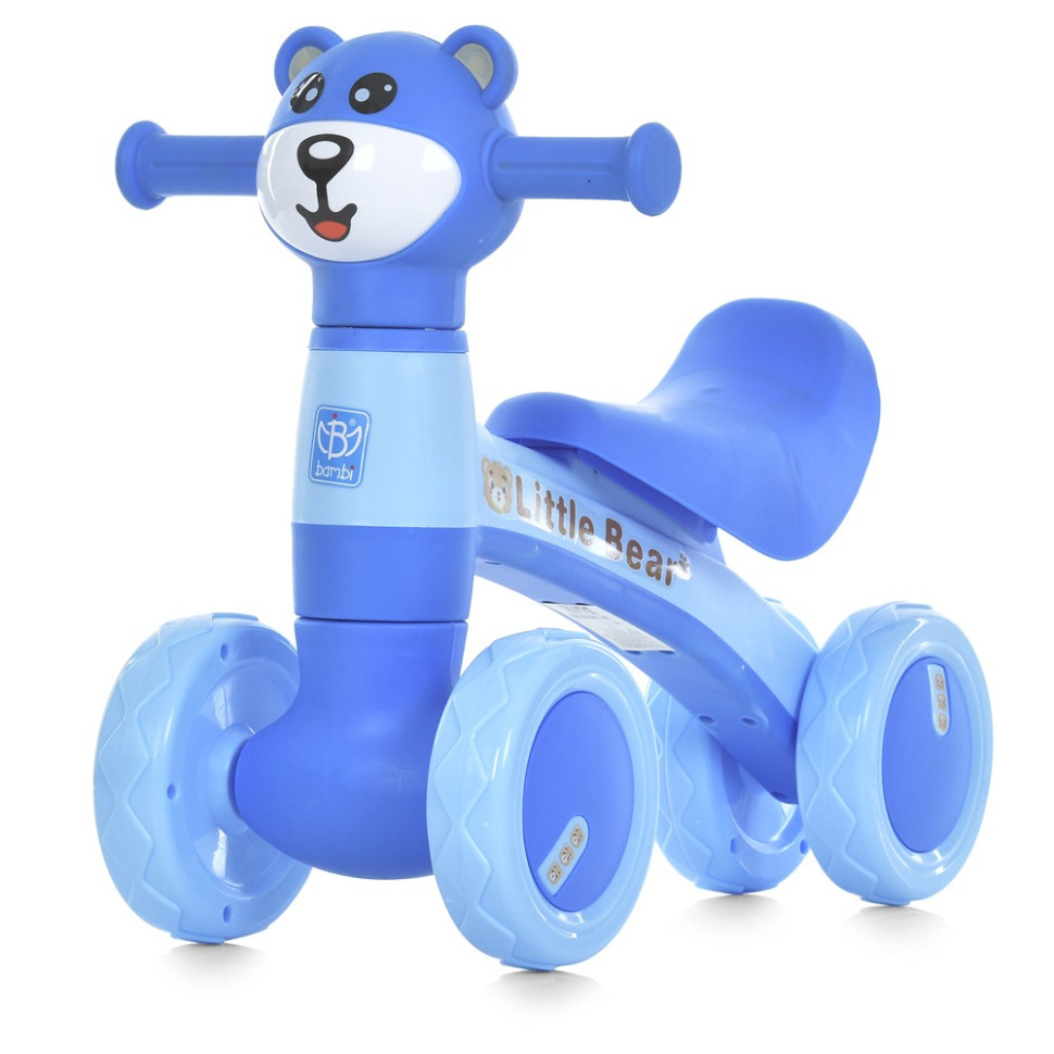 Дитяча каталка-толокар Bambi M 5762-4 синій, до 25 кг