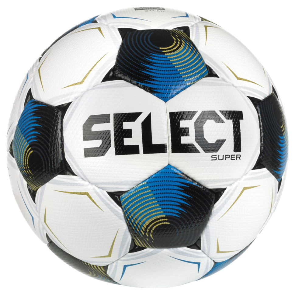 М'яч футбольний FB Super Fifa v26 Select 362555-128 білий/синій, розмір 5