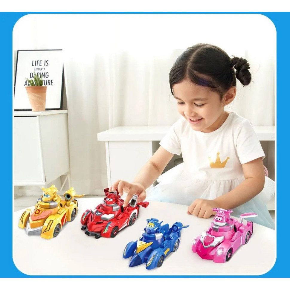 Игровой набор Spinning Vehicle Диззи (Dizzy) Super Wings EU770340 с волчком