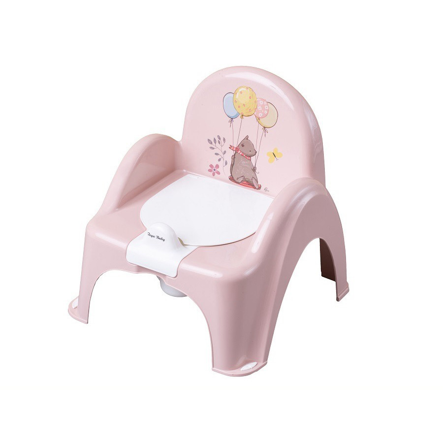 Горщик - стільчик «Лісова казка» Tega Baby FF-007-107 світло-рожевий