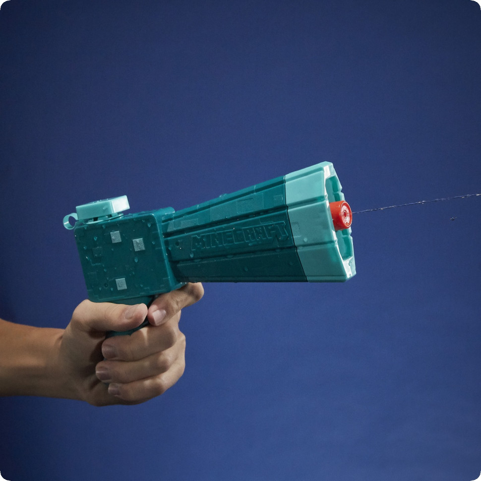 Водные пушки Minecraft Glow Squid NERF F7600 Super Soaker