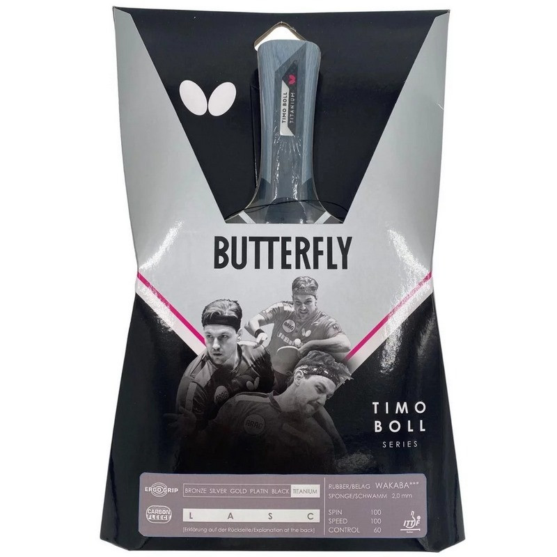 Ракетка для настольного тенниса Timo Boll Titanium SUN Butterfly 25726B