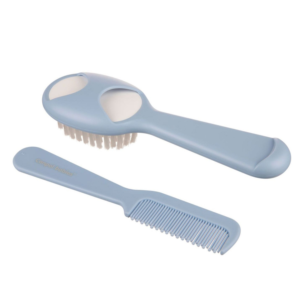 Щетка для волос с расческой Canpol babies 56/160_blu с рождения