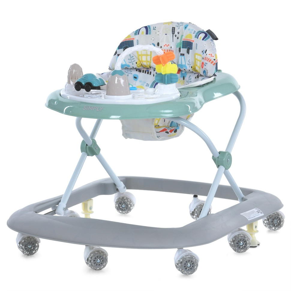 Дитячі ходунки Simply El Camino ME 1215 Green, музика, світло