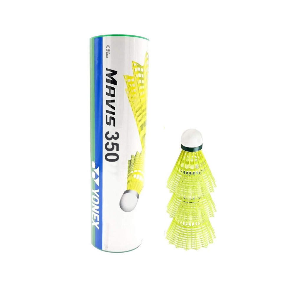 Набор Воланчиков Yonex Mavis 350 Newt NE-MAV-350Y желтый 6 шт