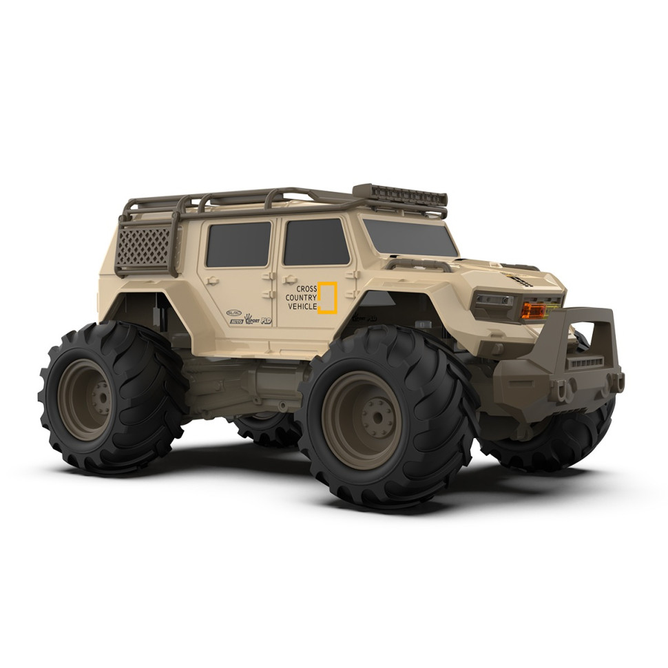 Автомобиль на радиоуправлении Amphibious 4WD KS Drive SL-8018ARH световые и звуковые эффекты